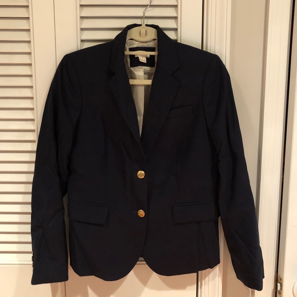 Jcrew Blazer Navy